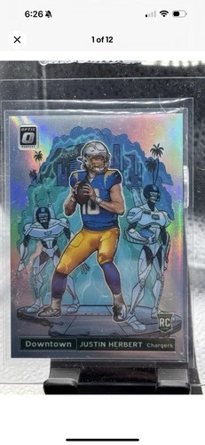 2020 Panini Donruss Optic - Downtown Justin Herbert #DT-31 (RC)