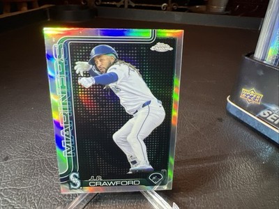 2025 Topps Chrome - J.P. Crawford #181 Lightboard Logo Refractor