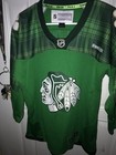 Chicago Blackhawks St Patricks Day Jersey YOUTH L/XL Reebok Premier 2017 $$$$ — photo 7