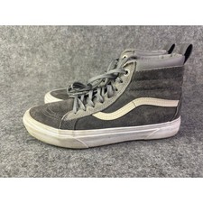 Vans Sk8-Hi MTE Sneakers Mens 6.5 Womens 8 Gray Suede Scotchgard High Top Shoes