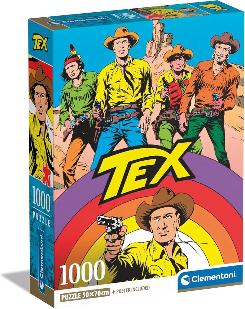 PUZZLE - TEX: TEX COVER Clementoni
