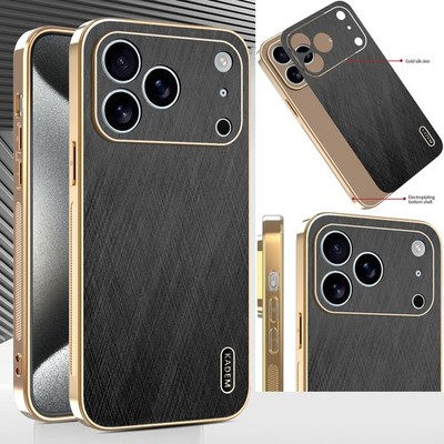 Plain Color Plating TPU Case Cover For iPone 17 Pro Max 16e 15 Google Pixel 10a