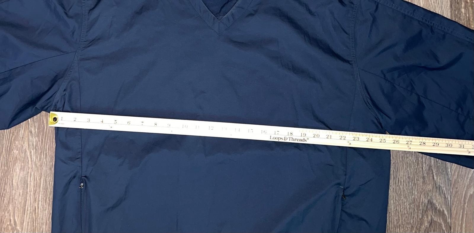 SACAI X NIKE Giacca a vento vintage Nike Golf scollo a V maglione manica corta uomo taglia XL blu