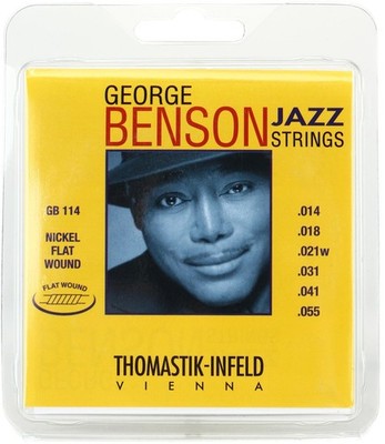 Thomastik-Infeld GB114 Jazz Guitar Strings: George Benson set Free US Shipping