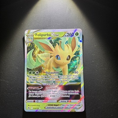 Pokémon Folipurba Vstar 014/159 Zenit der Könige Deutsch