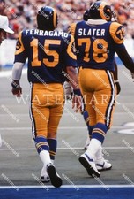ES159 Vince Ferragamo - Jackie Slater Rams 8x10 11x14 16x20 Photo