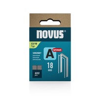Novus Tackerklammer Typ 53 18 Mm 800 StüCk Feindrahtklammern Superhart