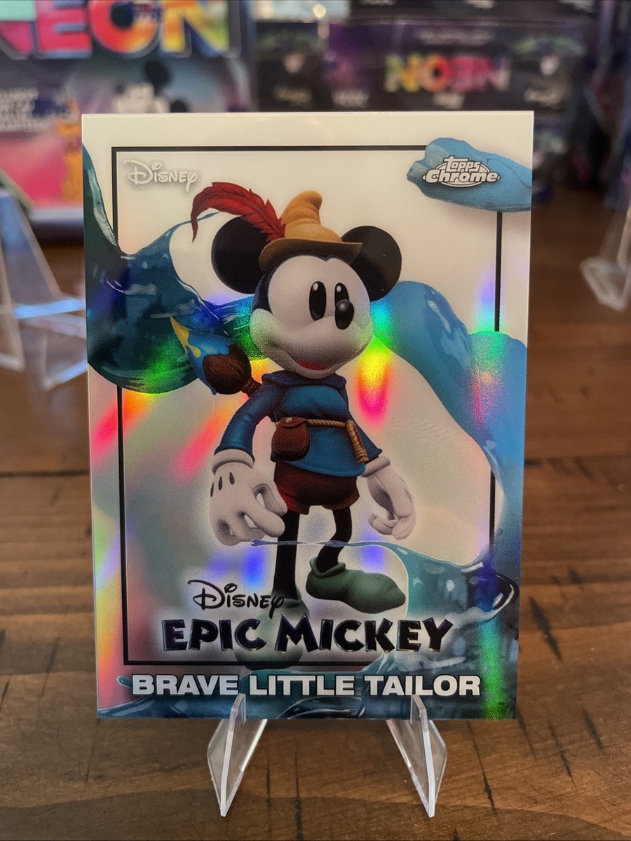 2026 Topps Chrome Disney BRAVE LITTLE TAILOR Refractor Epic Mickey