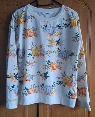 Damen Kürbis Pullover Gr. M von Patpat