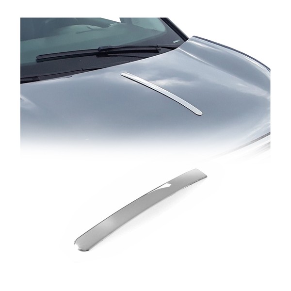 Motorhaube Chromleiste Frontleiste FüR Hyundai I20 2014-2020 Edelstahl Chrom 1X-image