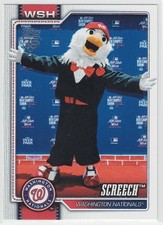 2026 Topps Series 1  Celebration - Screech #M-13 Washington Nationals Mascot