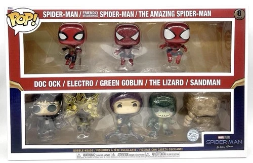 Funko Pop! Spider-Man No Way Home 8 Pack Box Set Special Edition