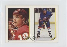1986-87 O-Pee-Chee Album Stickers Dan Quinn Ken Morrow #87-215 1vs