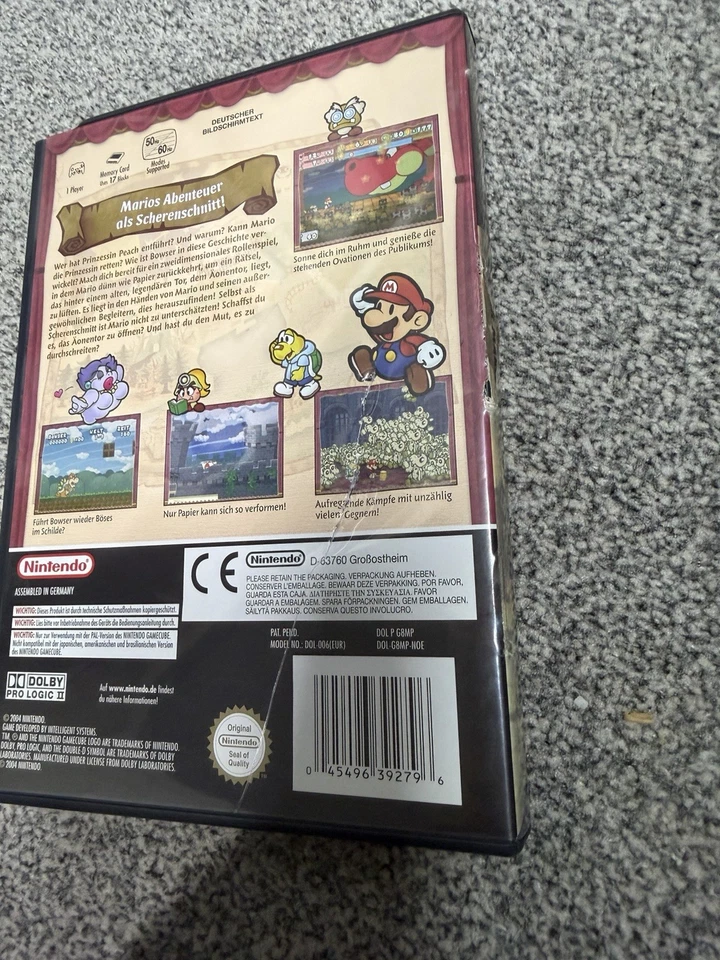 Nintendo GameCube Paper Mario Die Legende Vom Äonentor - Bild 2 von 4