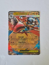 Mega Lucario ex 077/132 Doppia Rara Mega Evoluzione Pokemon Holo Near Mint