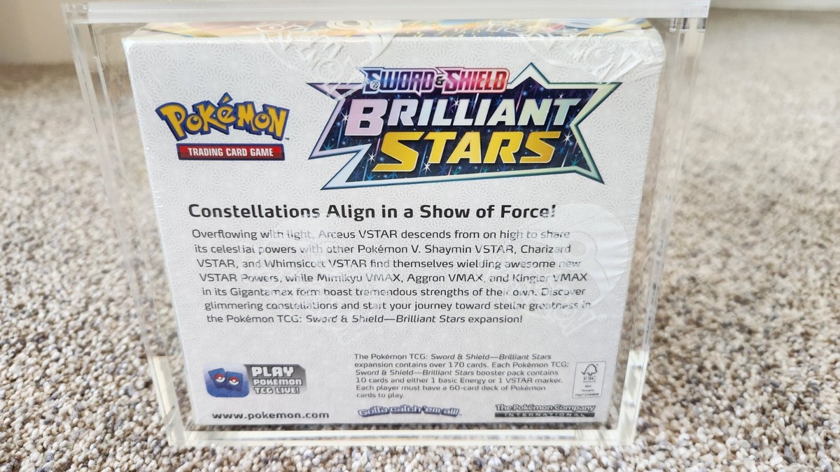 Pokemon TCG Sword & Shield Brilliant Stars Booster Box 36 Packs
