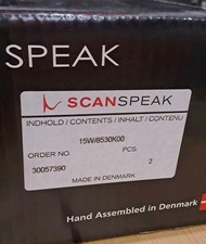 Coppia MidWoofer Scan Speak Revelator 15w/8530/K00 15w8530 