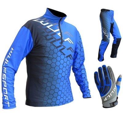 Wulfsport Cub Connect Trials Kit Off Road Green Laning Jugend Kinder blau