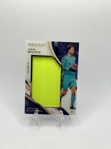 Asmir Begovic Match Worn Patch Silver /99 2020 Panini Immaculate Chelsea