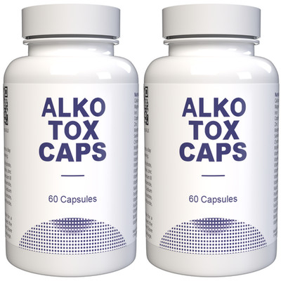 Alkotox Caps - 120 Kapseln (2x 60 Kapseln), 2er Pack