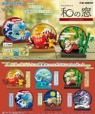 Re-ment Pokémon Japanese Window complete set