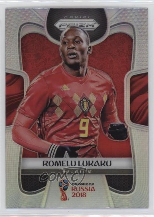 2018 Panini Prizm World Cup Silver Prizm Romelu Lukaku #20 01eh