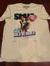 Jewell Loyd Seattle Storm WNBA Magazine Cover Tee Yellow Unisex Size XL New