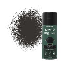 2 x Stove and BBQ Spray Paint Rust-Oleum Various Colours 400ml