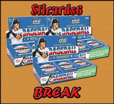 #ad 🔥Pick Your Team🔥 #2 3x 2025 TOPPS HERITAGE HIGH NUMBER BOX 🔥BREAK🔥 $22.49