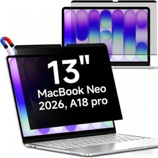 MacBook Neo Privacy Screen Protector, Anti-Glare Blue Light Blocking Filter 13 I