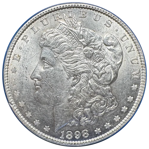 United States 1898 Morgan Dollar 1 Dollar 0.900 Silver - AU