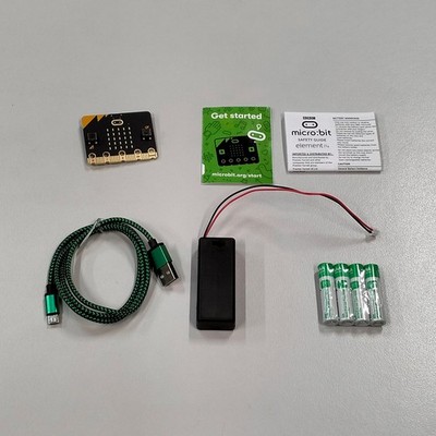 BBC Micro:bit V2.21 Development Programming Board GO Bundle Kit for Beginners
