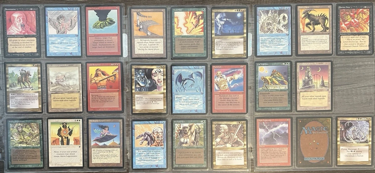 Magic: The Gathering Trading Card Games in English Legends Sets