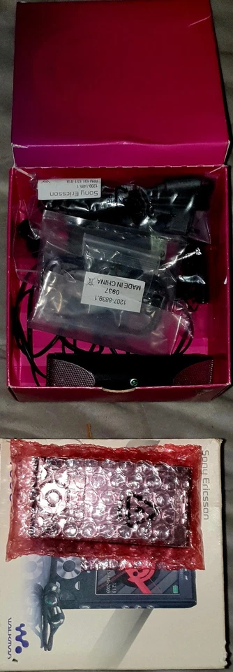 Sony Ericsson Walkman W995 - Progressive Black (O2) Handy, Sammlerstück - Bild 3 von 4