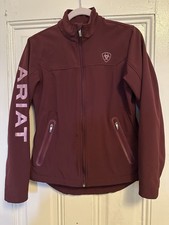 Women  s Medium Ariat Softshell Jacket AriatTEK Full Zip Pockets