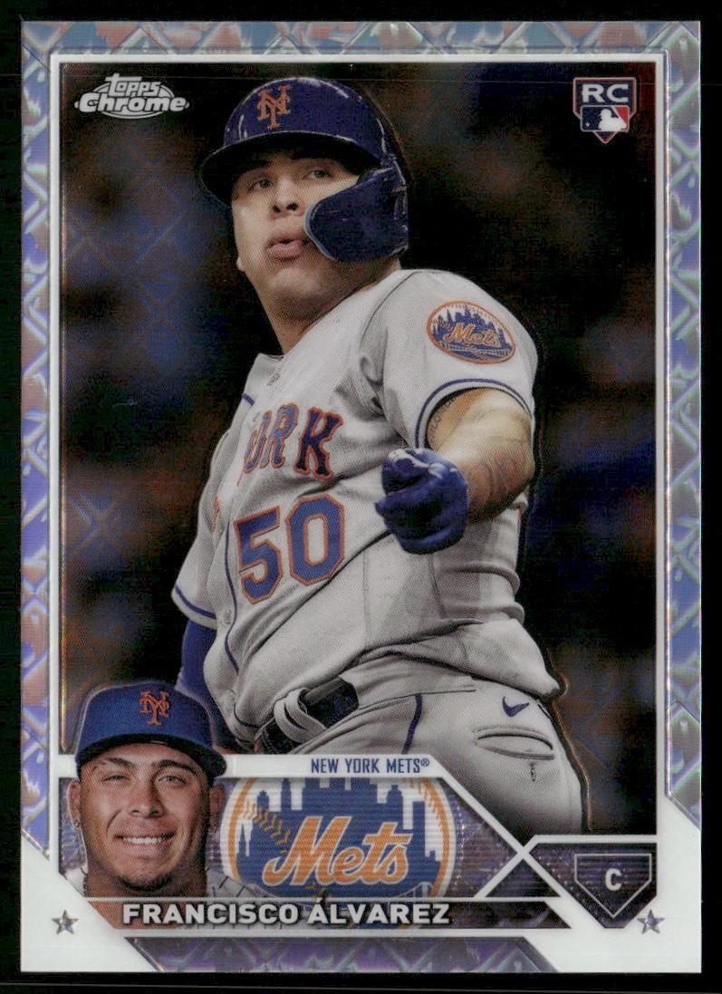 2023 Topps Chrome Logofractor Edition #203 Francisco Alvarez