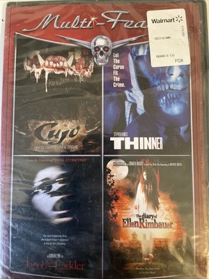 Dvd- Multi Feature: Cujo/Thinner/Jacobs Ladder/Diary Of Ellen Rimbauer