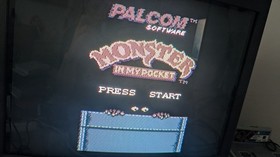 Monster in My Pocket NES | Konami | CIB Komplett OVP | NOE | Rare Flyer | TESTED