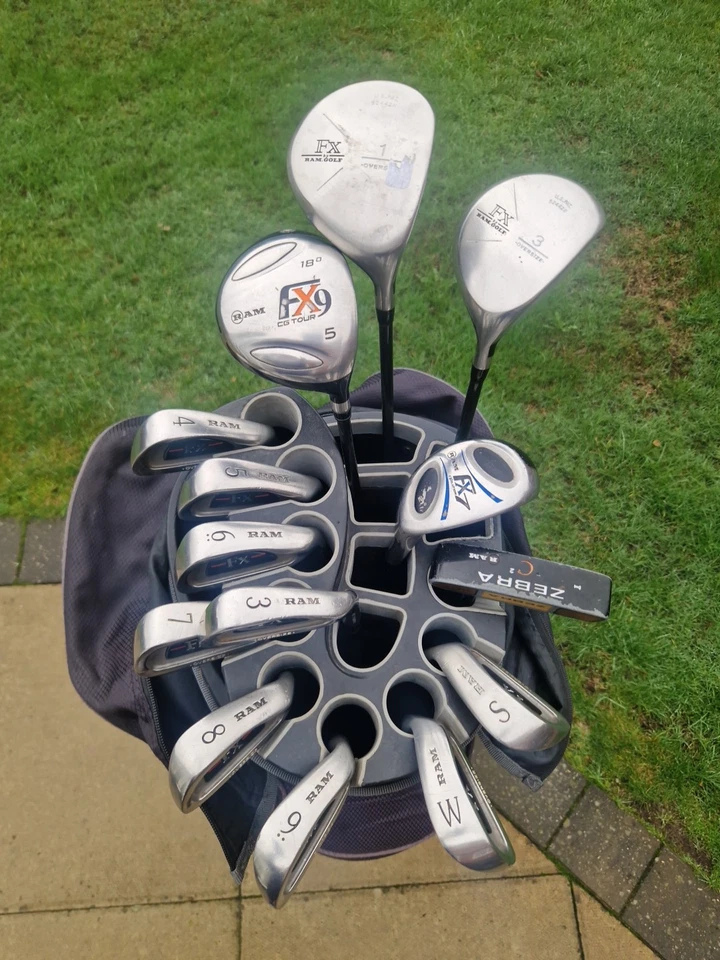 Full Set R/H RAM FX Golf Clubs & Matching Bag Excellent Condition See Full Desc - Image 2 of 4