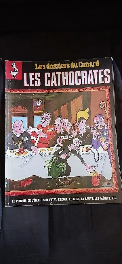 Revue "Les dossiers du Canard enchainé" N° 37 d'octobre 1990 : Les cathocrates - Photo 1/3
