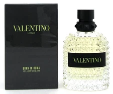 Valentino Uomo Born In Roma Yellow Dream 3.4 oz. EDT Spray for Men in Sealed Box