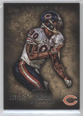 2012 Topps Inception Gold 105/123 Julius Peppers #46 HOF 2u3