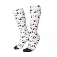 Abstract Surrealism Socks Harajuku Stockings All Season Long Socks Acc