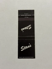 Stans Restaurant And Lounge Ft Lauderdale Florida Matchbook Cover 109