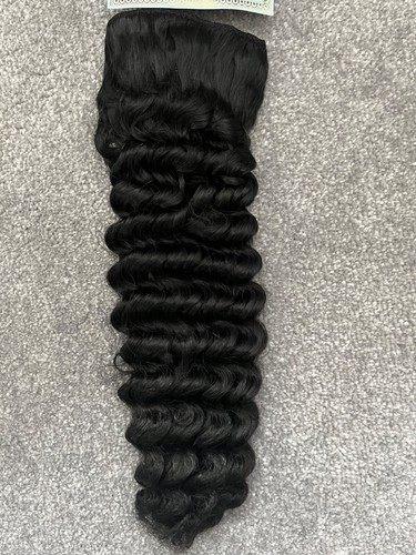 100% CAPELLI UMANI - 18 POLLICI - PARRUCCHIERI CS TESSUTO FRANCESE - Foto 5 di 26