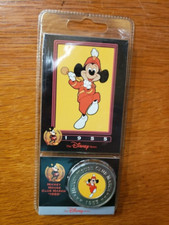 Disney Decades Coin and Card #47 "1955 Mickey Mouse Club March" NIB