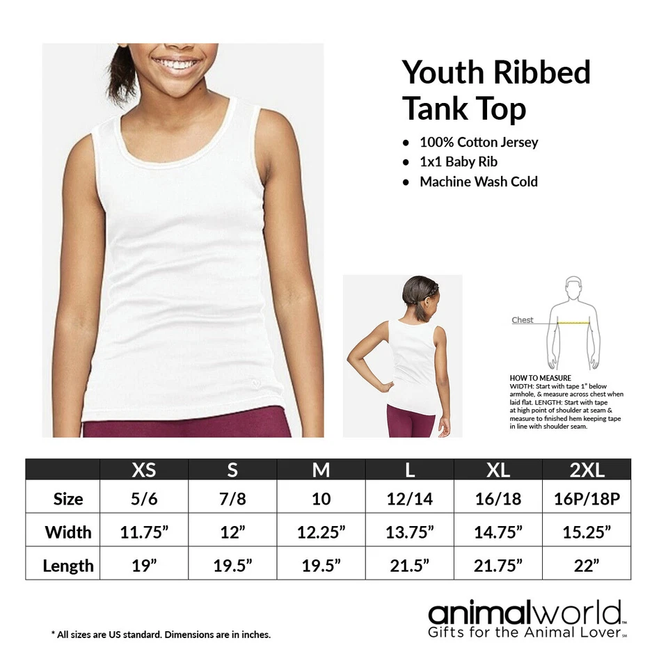 Tanque acanalado Big Kid blanco Foto 4 de 4