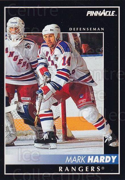 1992-93 Pinnacle #220 Mark Hardy