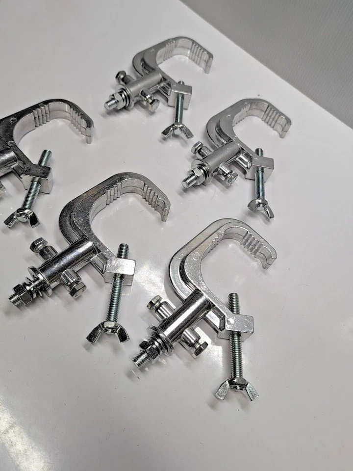 Stage Lighting Clamp Hangers For Drop for 35-55mm OD Aluminum Heavy 2.25" - Image 2 of 4