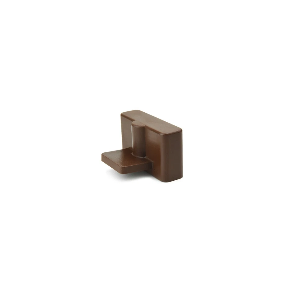 53mm x 12mm Depth Single Bed Slat Holders / Caps for Wooden Bed Frames- Brown - Image 4 of 4